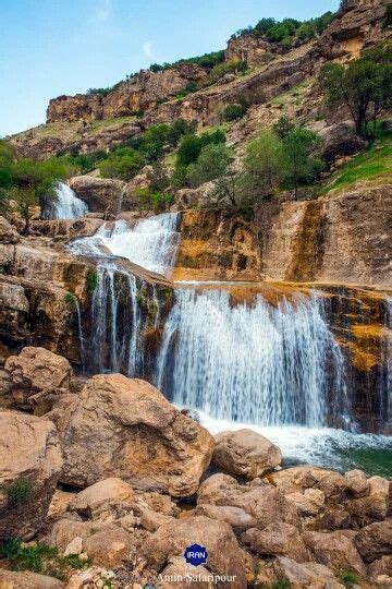 Lorestan Province Western Iran Iran Outdoor Waterfall