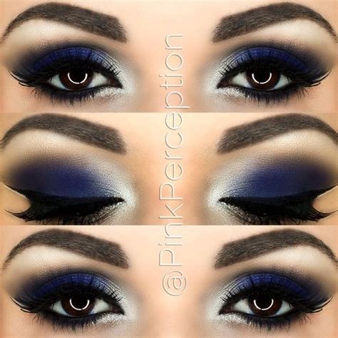 dark blue eyeshadow makeup makeup vidalondon