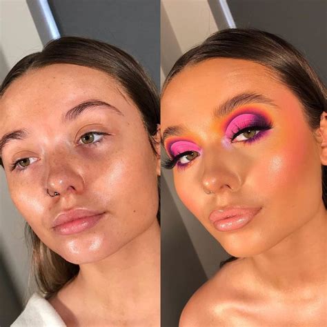 Manchester Makeup Artist On Instagram “💞 Barbie Pink Before And After 💞 Had To Recreate Lo