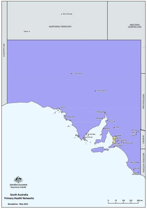 South Australia Primary Health Networks Phn Boundary Maps