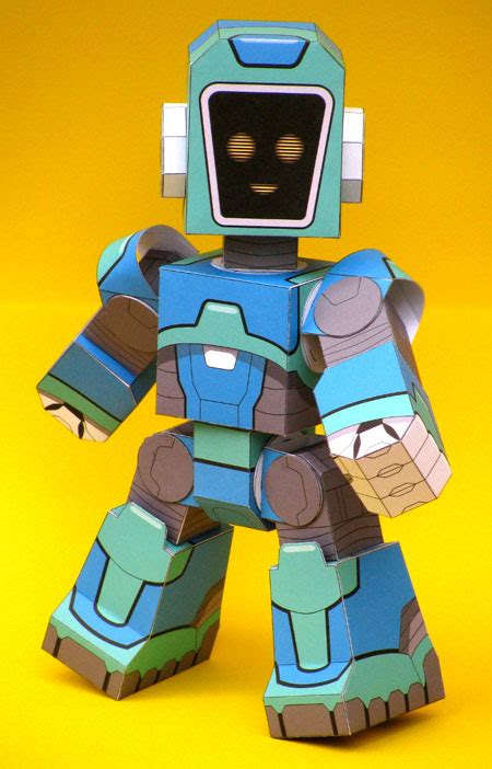 Facebot Vsn Dynactron Mk Iv Paper Toy Free
