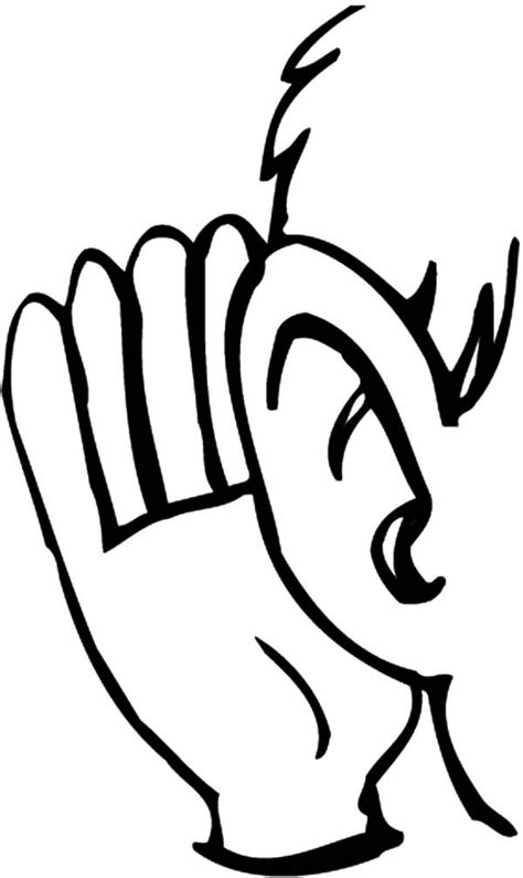 To undo your last action, click on the eraser icon. Of Ears - Coloring Pages For Kids And For Adults ...