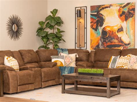 Nichols Brown Sofa And Loveseat Bob Mills Furniture Tx Ok