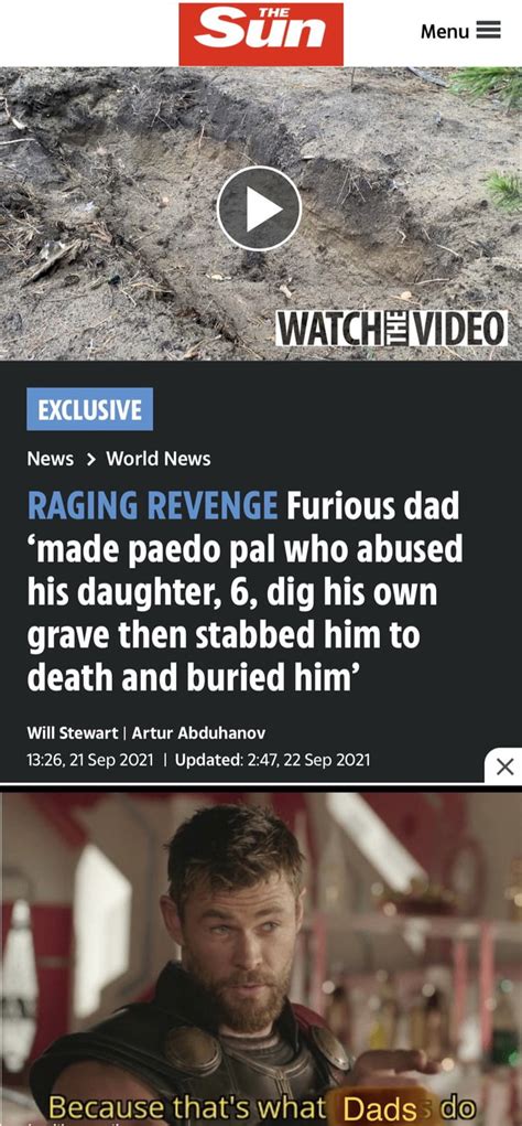 Dad And Daughter Get Revenge Telegraph