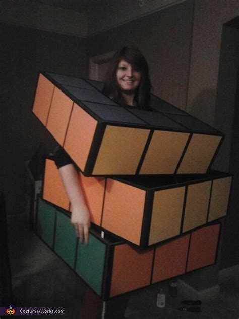 Homemade Rubiks Cube Costume Unique Diy Costumes