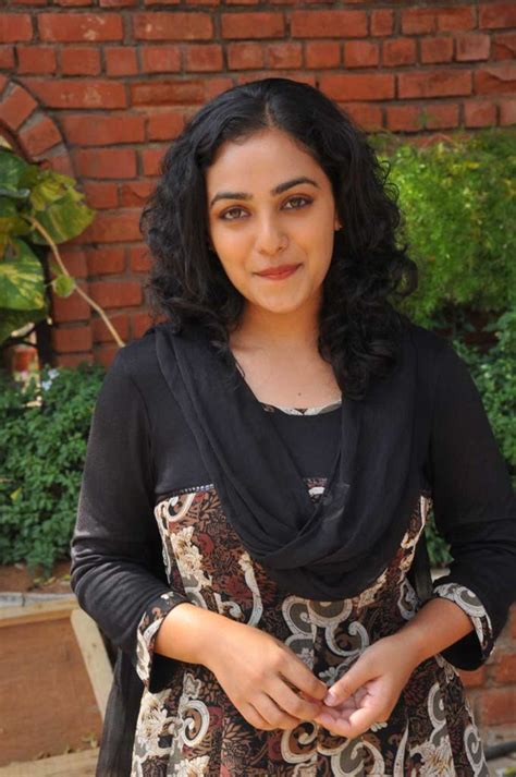 Tamil Actress Nithya Menon Latest Photos Stills In Black