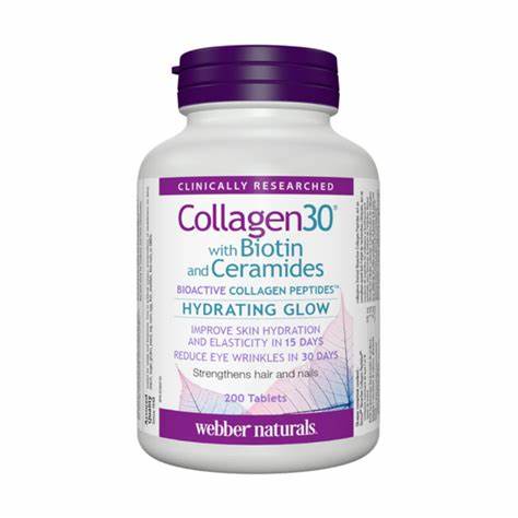 Collagen 30 Колаген + Биотин и Серамиди за косата - 200 таблетки Картинка - Collagen 30 Колаген + Биотин и Серамиди за косата - 200 таблетки