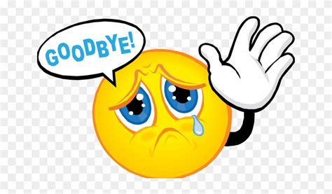 Fifth Grade Farewell Sad Emoji Waving Goodbye Free Transparent Png My