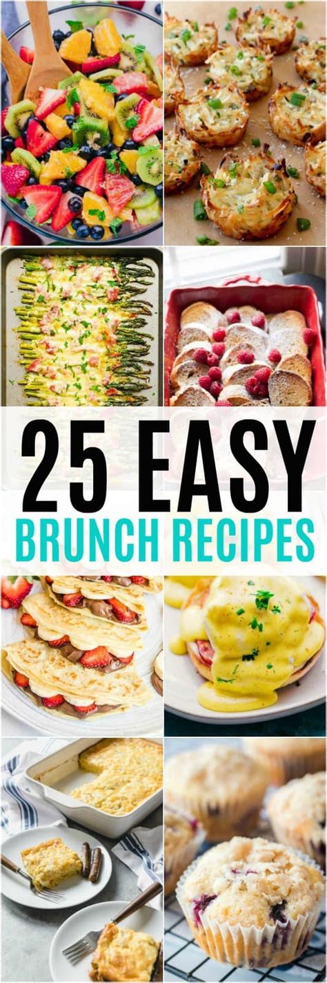 25 Easy Brunch Recipes ⋆ Real Housemoms