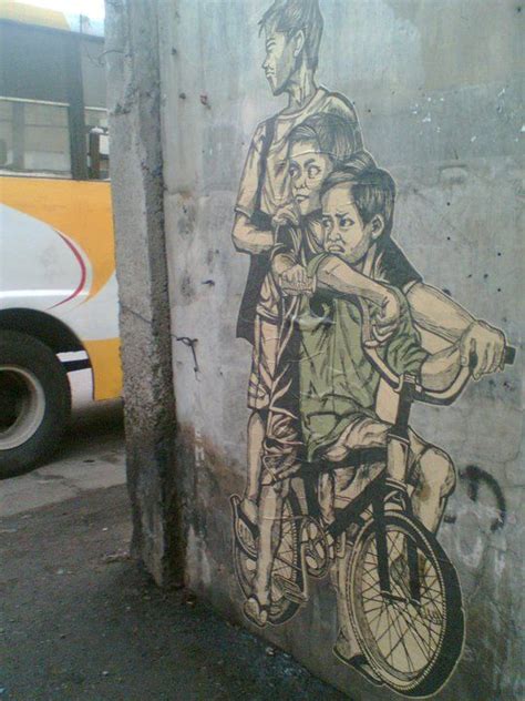 The Street Art Of Brian Barrios Pavement Art Filipino Art World