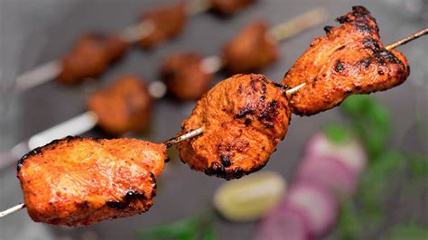 Tandoori Chicken Tikka Kebab Recipe No Oven No Tandoor How To Make