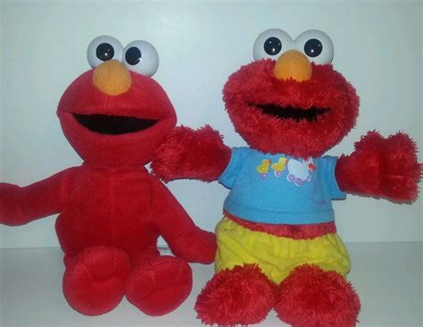 Sesame Street Elmo Potty Time Toy Doll Stuffed Animal Plush Elmo Lot Of