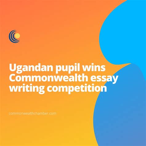 Ugandan Pupil Wins Commonwealth Essay Writing Competition