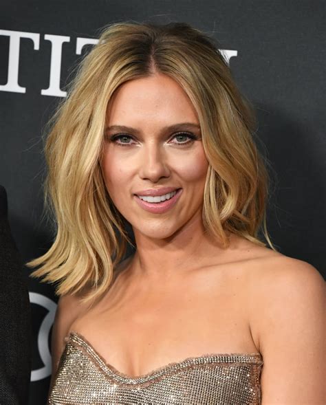 Scarlett Johansson With Blond Hair What Is Scarlett Johanssons Natural Hair Color Popsugar