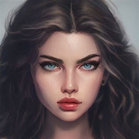 Artbreeder In 2021 Fantasy Art Women Character Portraits Digital