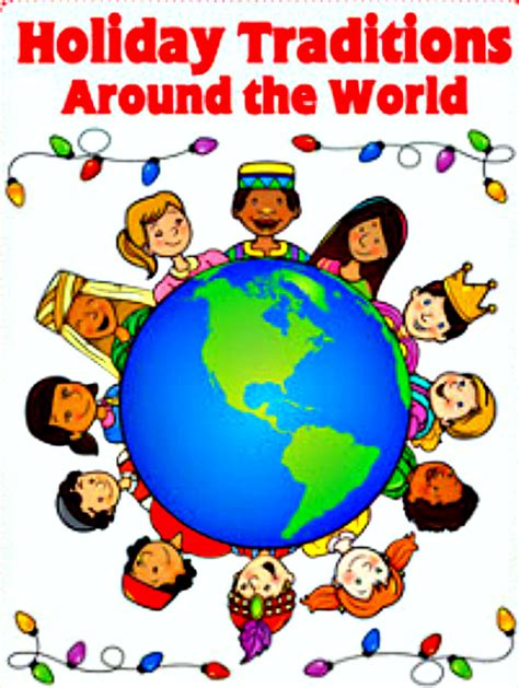 Winter Holidays Around The World Clipart Clip Art Library