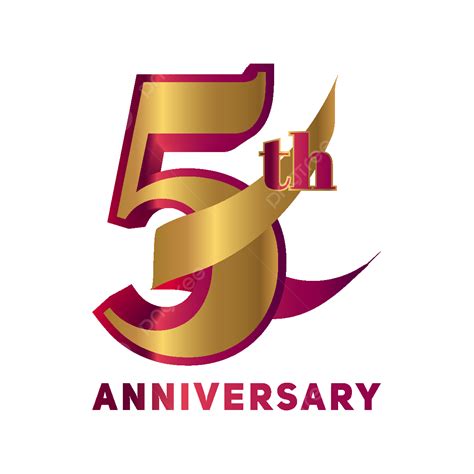 Th Anniversary Vector Hd PNG Images Th Anniversary Th Anniversary Golden Badge Emblem Logo