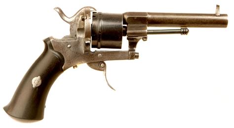 Antique Belgium Manufactured Pinfire 6 Shot Revolver Obsolete