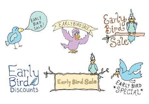 Free Early Bird Vector Series Download Free Vector Art Stock