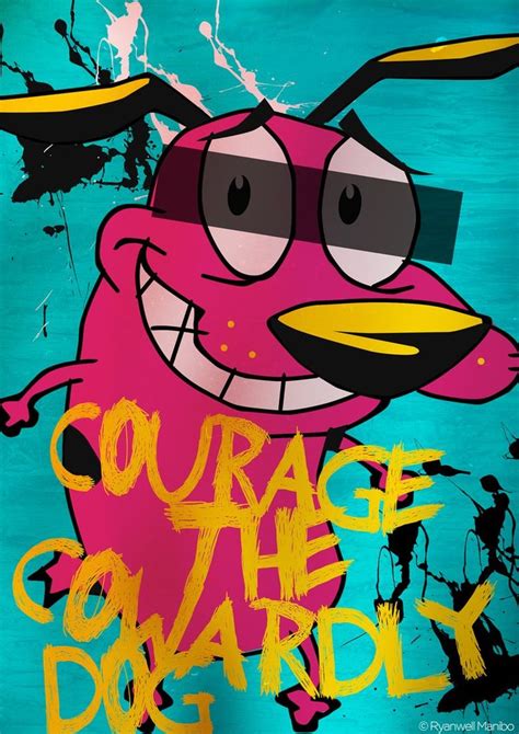 Courage The Cowardly Dog By ~ryanwell On Deviantart Courage The