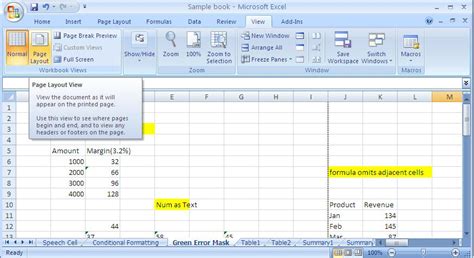 Page Layout In Excel Peatix