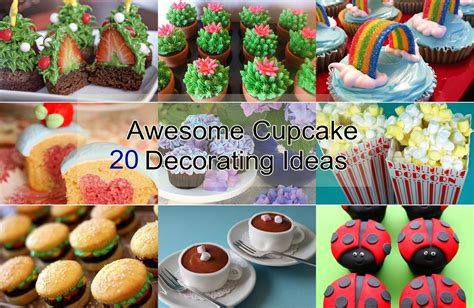 20 Awesome Cupcake Decorating Ideas Handy Diy