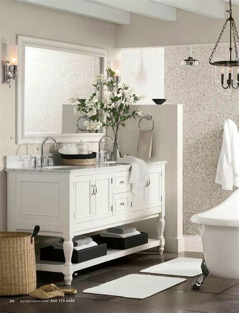 Bath, Pottery Barn | Home - Bathroom | Pinterest