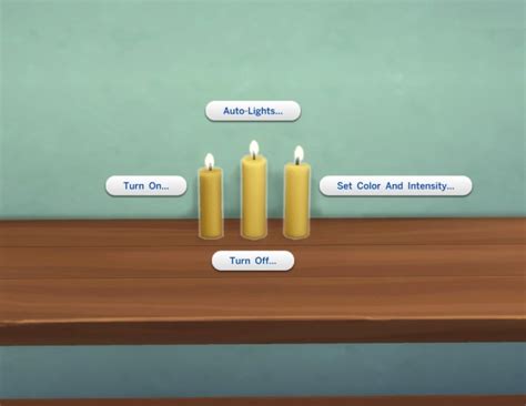 Candles Candle Holders By Plasticbox At Mod The Sims Sims 4 Updates