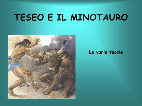 Ppt Teseo E Il Minotauro Powerpoint Presentation Free Download Id