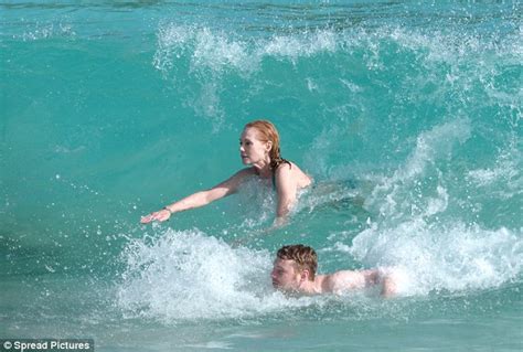 CSI S Marg Helgenberger Displays Enviable Bikini Body While Soaking Up Sun In St Barts Daily