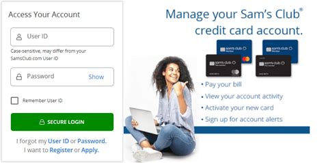 Sams Club Credit Card Login ️bill Payment Customer Service