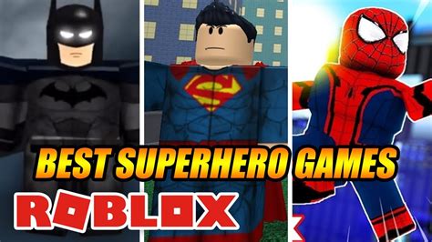 Best roblox games top ten user created games rock paper. Which Roblox Superhero Game Is BEST? - Spiderman, Batman ...