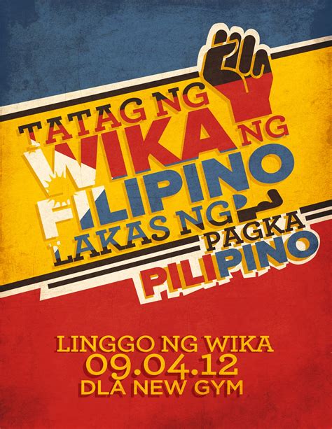 Buwan Ng Wika Poster Making Philippin News Collections