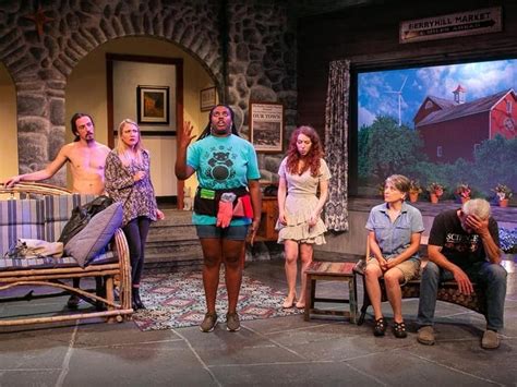 Review Vanya And Sonia And Masha And Spike At Theatreworks New Haven Ct Patch