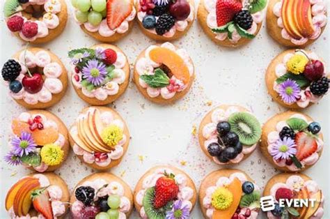 · miniature almond tarts · strawberry cheesecake bites · sweet potato . 18 Delicious Miniature Event Desserts