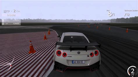 Assetto Corsa Nissan Gtr Nismo Top Gear Test Track Hot Lap Youtube