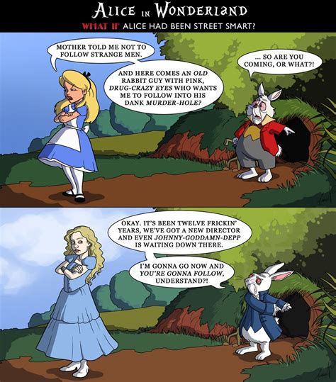 funny alice in wonderland alice in wonderland what if comics funny character stuff