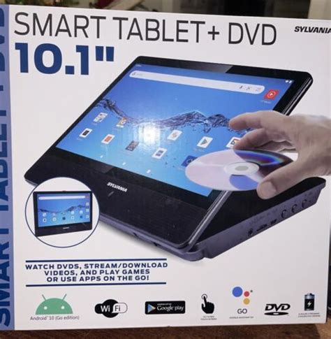 New Sylvania 101 Quad Core Tabletportable Dvd Combo Ebay