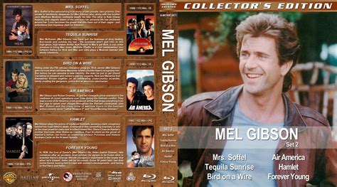 Mel Gibson Collection Set 2 Movie Blu Ray Custom Covers Mgc S2 Dvd Covers