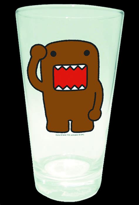 May122045 Domo Arm Up Pint Glass Previews World