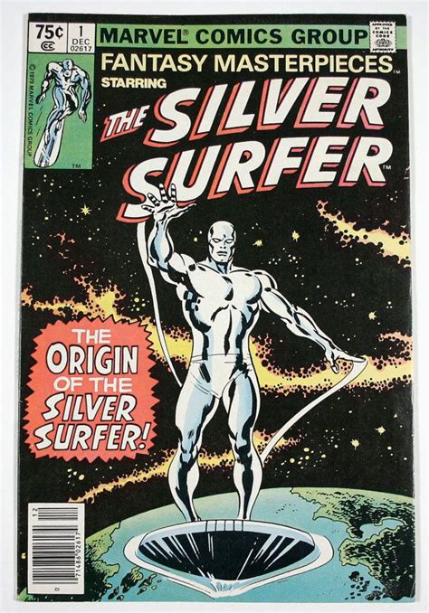 Silver Surfer Fantasy Masterpieces 1 Dec 1979 Marvel Comic Etsy