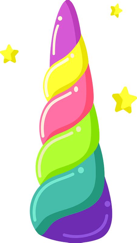Unicorn Horn Clipart Unicorn Horn Transparent Background Hd Png My
