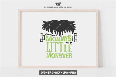 Mommys Little Monster Halloween Svg Graphic By Goodscute · Creative