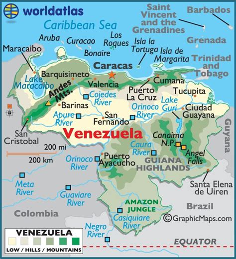 Venezuela Maps And Facts In 2023 Venezuela Geography South America Travel