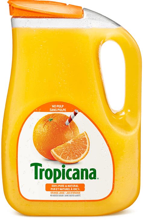 Jus Dorange Tropicana® Pur À 100 Sans Pulpe Tropicanaca