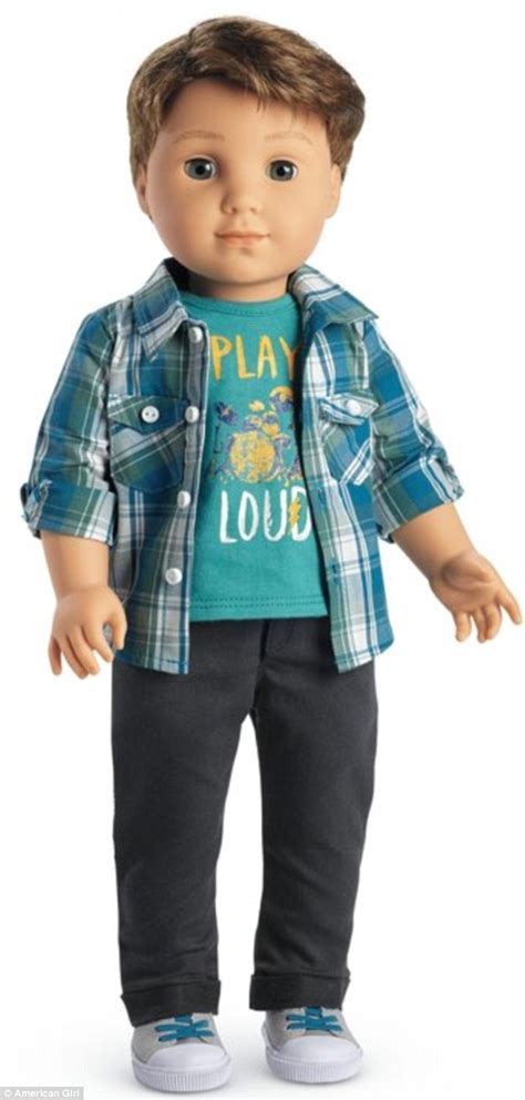 American Girl Debuts Their First Ever 18 Inch Boy Doll Daily Mail Online