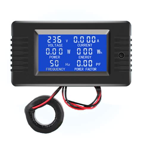 Test Meters Detectors Business Industrial AC Power Watt Meter A LCD Digital Volt Voltage