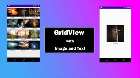 Android Gridview Gridview With Image And Text Gridview Open New Riset