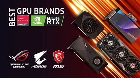 Best Graphics Card Brands And Manufacturers Amd And Nvidia