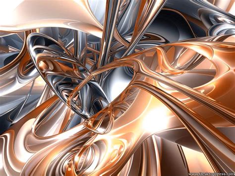 Desktop Wallpapers 3d Backgrounds Gold And Silver